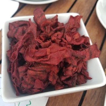 Cafe Cruz - Beet chips - Seafood Near Me - Soquel, California