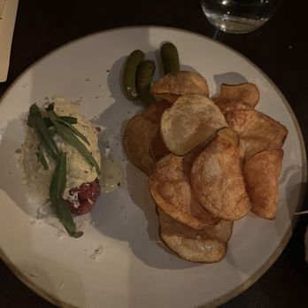 Lowland Tavern - Steak tartare - New American Near Me - Charleston, South Carolina Lowland Tavern - Steak tartare - New American Near Me - Charleston, South Carolina