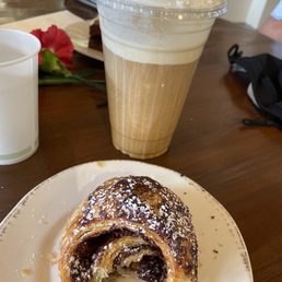 Nutella Croissant (Coffee from Down the street) Nutella Croissant (Coffee from Down the street)