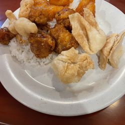 Asian Buffet - Various buffet items.