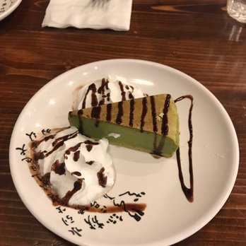 Kansai - Green tea cheesecake - Sushi Bars Near Me - Concord, California