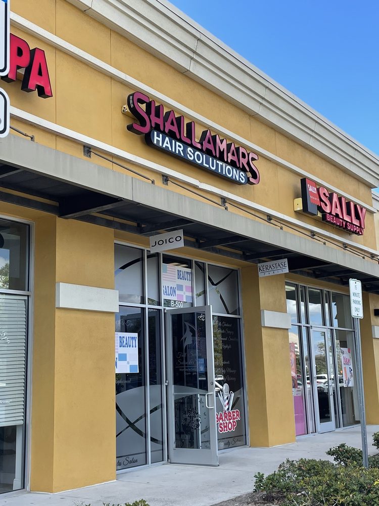 Shallamars Hair Salon Logo