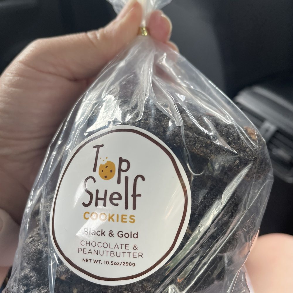 Black and Gold cookies