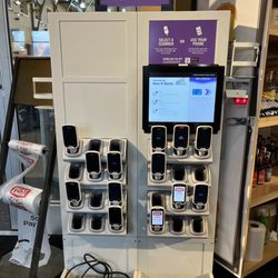 Giant Eagle Market District - Scan-pay-go scanner kiosk at the produce entrance of market district at settlers ridge