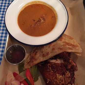 Hat Yai - #1 Roti and fried chicken set - Thai Near Me - Portland, Oregon