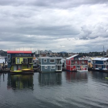 Fisherman's Wharf - Floating houses - Fish & Chips Near Me - Victoria, British Columbia