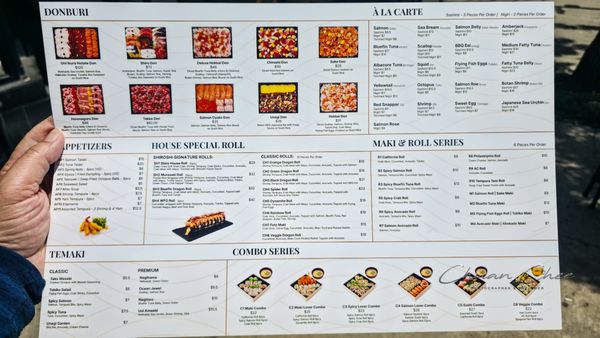 Menu photo 1 Shiroshi Toronto, ON Menu photo 1 Shiroshi Toronto, ON