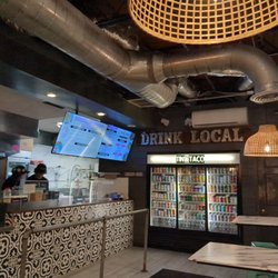 Domestic beers and ciders, order counter
