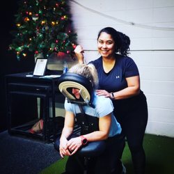 Halcyon Massage - Chair massage event