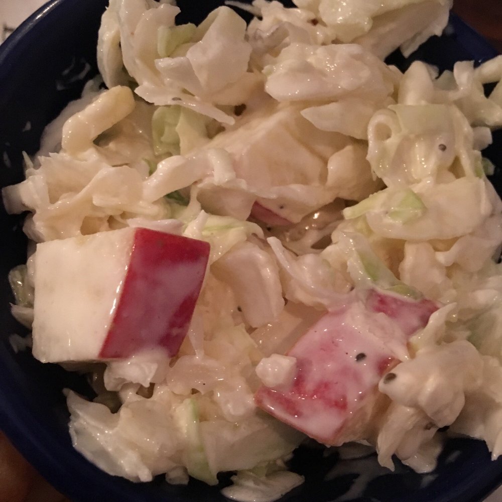Two Fools Tavern - Really good coleslaw with red apple - Irish Near Me - Albuquerque, New Mexico Two Fools Tavern - Really good coleslaw with red apple - Irish Near Me - Albuquerque, New Mexico