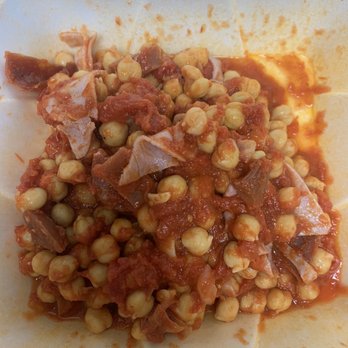 Latin Restaurant - Is this garbanzos fritos ??? I order others times from this place and it never come like this ! - Latin American Near Me - Miami, Florida