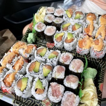 Midori Sushi - 2 Lunch Specials - 3 combo rolls. - Japanese Near Me - Highland Park, New Jersey
