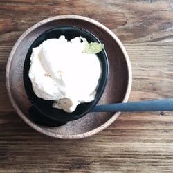 The Hen and the Hog - Coconut Bourbon Ice Cream