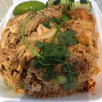 Thai Cuisine II - Pineapple fried rice with chicken #72 - Thai Near Me - Albuquerque, New Mexico