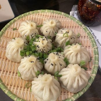 Dumpling World - Pork and scallions - Dim Sum Near Me - Houston, Texas