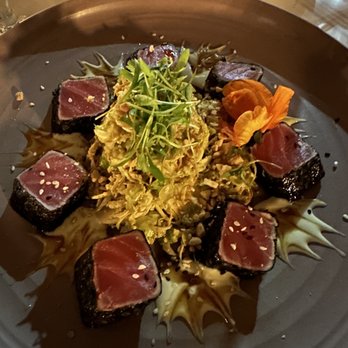 Glass & Vine - Nori tuna - New American Near Me - Miami, Florida Glass & Vine - Nori tuna - New American Near Me - Miami, Florida