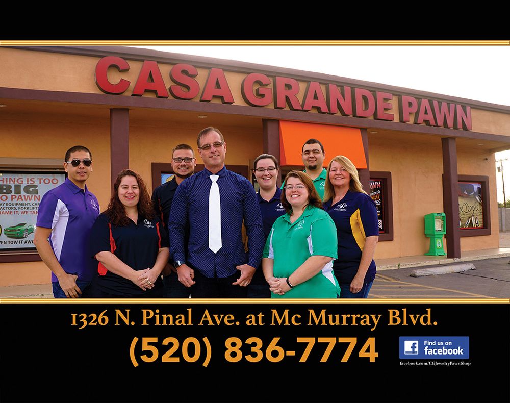 CASA GRANDE JEWELRY & PAWN Pawn Shops 1326 N Pinal Ave and McMurray
