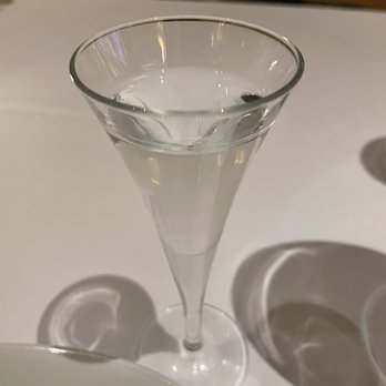 Michael Mina - Straight up chilled Stoli top shelf Vodka comes with the Caviar - New American Near Me - Las Vegas, Nevada Michael Mina - Straight up chilled Stoli top shelf Vodka comes with the Caviar - New American Near Me - Las Vegas, Nevada