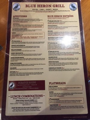 Menu photo 4 Blue Heron Grill Hugo, MN