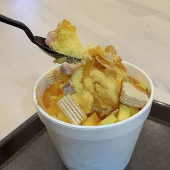 T zone Dessert - Golden Hours Bing Su - Bubble Tea Near Me - Sterling, Virginia
