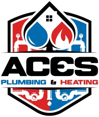 Aces Plumbing Heating and Cooling Logo