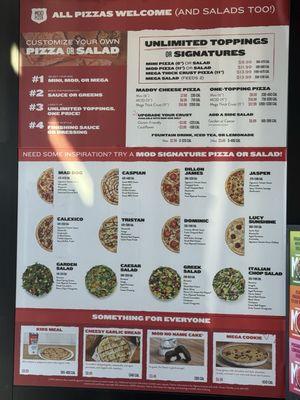 Menu photo 1 MOD Pizza Denver, CO