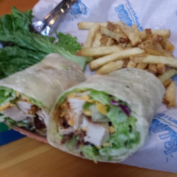 Islands Restaurant - Chicken Club Wrap - Burgers Near Me - Burbank, California
