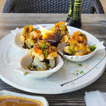 Hana Sushi - Scallops with white fish - Sushi Bars Near Me - Temecula, California Hana Sushi - Scallops with white fish - Sushi Bars Near Me - Temecula, California