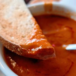 La Promenade Café - Tomato Soup + Sourdough