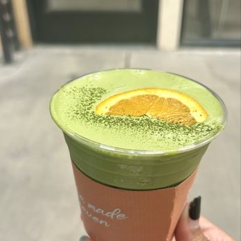 Stagger Coffee - Creamsicle matcha - Coffee & Tea Near Me - Los Angeles, California Stagger Coffee - Creamsicle matcha - Coffee & Tea Near Me - Los Angeles, California
