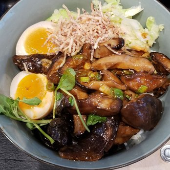 Heritage Asian Eatery - Shitake mushroom rice bowl - Breakfast & Brunch Near Me - Vancouver, British Columbia Heritage Asian Eatery - Shitake mushroom rice bowl - Breakfast & Brunch Near Me - Vancouver, British Columbia