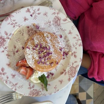 Little Hen - Rose water pancakes - Breakfast & Brunch Near Me - New York, New York Little Hen - Rose water pancakes - Breakfast & Brunch Near Me - New York, New York