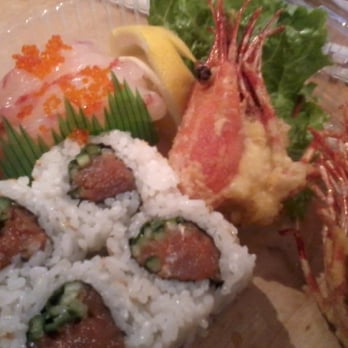 Sushi Ichimoto - amaebi and spicy tuna roll - Sushi Bars Near Me - Hayward, California Sushi Ichimoto - amaebi and spicy tuna roll - Sushi Bars Near Me - Hayward, California