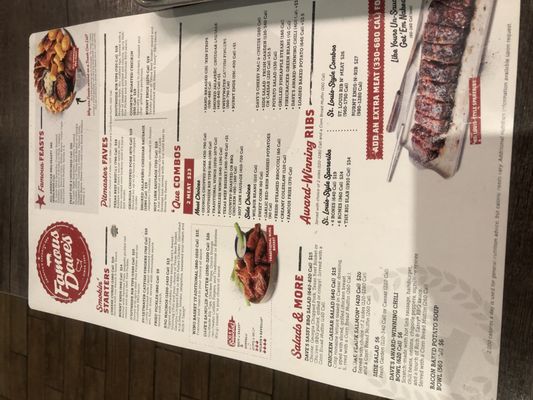 Menu photo 2 Famous Dave's Bar-B-Que Las Vegas, NV