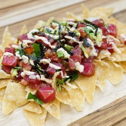 Poke Ono - Poke Nachos with Fresh Tuna!