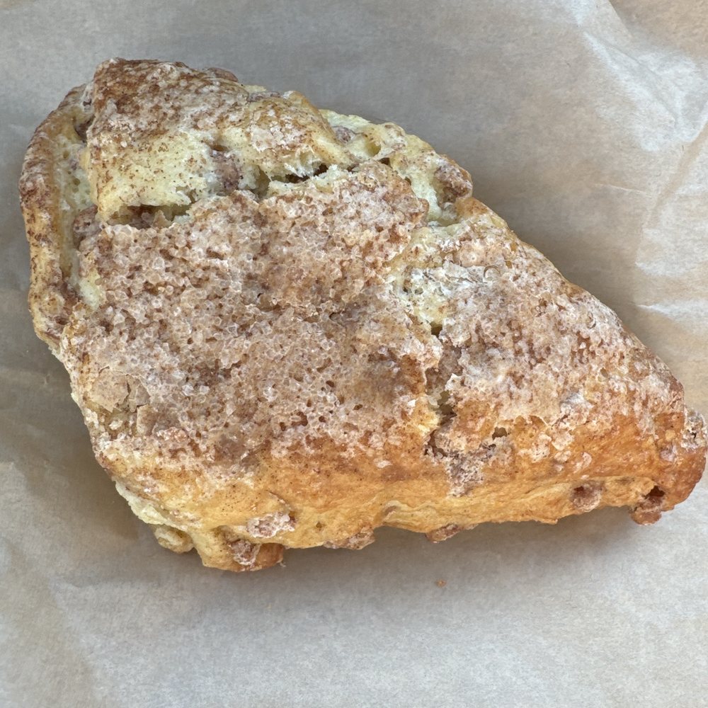 Main Street Caffe - Cinnamon scone - Coffee & Tea Near Me - Cheshire, Connecticut