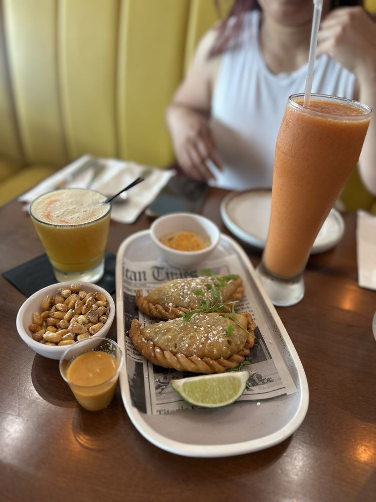 Food from Dr Limon Ceviche Bar