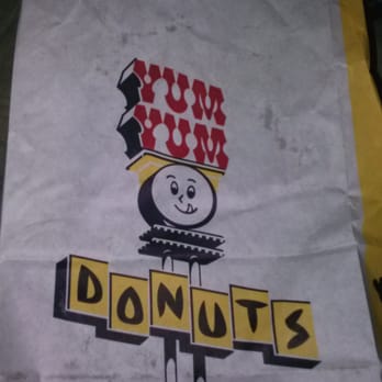 Yum Yum Donuts - My bag of goodies... - Donuts Near Me - Burbank, California
