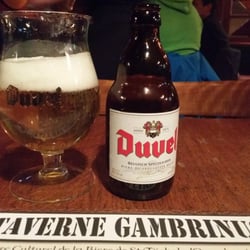 Taverne Gambrinus - Une bonne Duvel pour commencer une bonne soirée