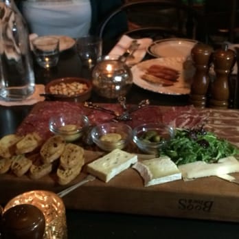 Mercat Bistro - Cheese and meat board, great appetizer. The cheese is unbelievable especially the goat cheese! - French Near Me - Dallas, Texas