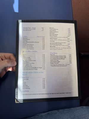 Menu photo 4 Broadway Cafe Big Bear City, CA