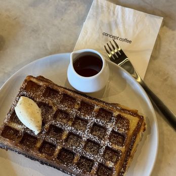 Concept Coffee - Breakfast waffle - Coffee & Tea Near Me - Sacramento, California