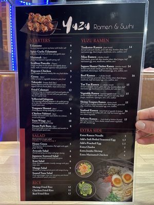 Menu photo 5 Yuzu Ramen & Sushi Sicklerville, NJ