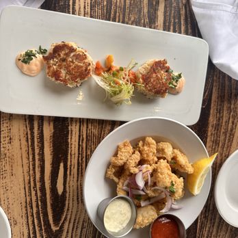 The Fish Hopper - Crab cakes and Calamari - Seafood Near Me - Monterey, California The Fish Hopper - Crab cakes and Calamari - Seafood Near Me - Monterey, California