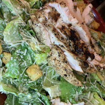 Carrabba's Italian Grill - Chicken Caesar Salad with Wood - Grilled Chicken - Italian Near Me - Augusta, Georgia