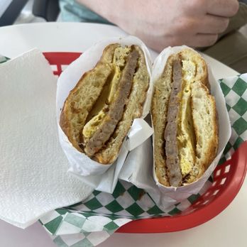 Isabel’s Cafe - Sausage egg and cheese croissant breakfast sandwich - Cafes Near Me - Tracy, California Isabel’s Cafe - Sausage egg and cheese croissant breakfast sandwich - Cafes Near Me - Tracy, California
