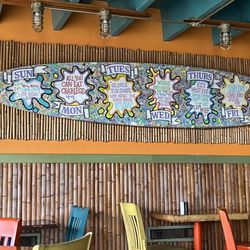 Cabana Sam's Sunset Bay Grill - Weekly specials