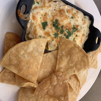 Bluewater Avalon - Baked Carb & Artichoke Dip - Seafood Near Me - Avalon, California Bluewater Avalon - Baked Carb & Artichoke Dip - Seafood Near Me - Avalon, California