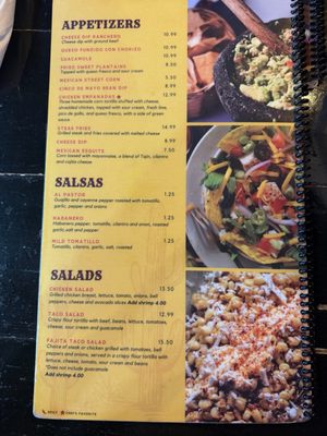 Menu photo 2 Cinco de mayo Authentic Mexican Restaurant Palm Coast, FL Menu photo 2 Cinco de mayo Authentic Mexican Restaurant Palm Coast, FL