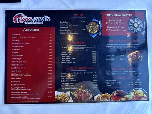 Menu photo 1 Cajun Crack’n Concord Concord, CA Menu photo 1 Cajun Crack’n Concord Concord, CA